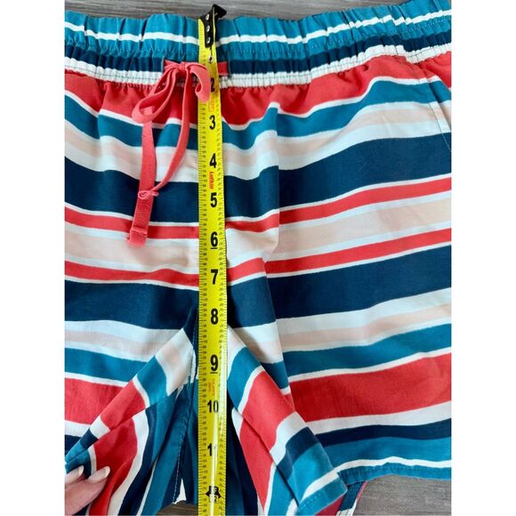 The North Face Class V Blue White Red Striped Water Swim Short Size medium‎ - Picture 9 of 10